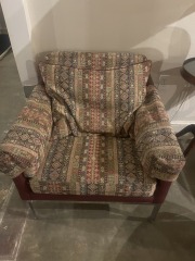 Herman Miller Leather\/Fabric Armchair