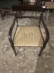 Regency Mahogany Elbow Chair