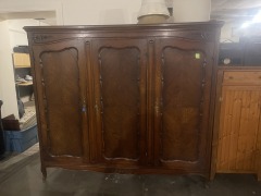 Louis XV style French Armoire
