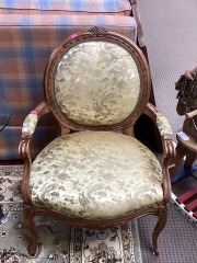Silk Arm Chair