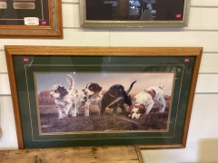 Framed Bird Dog Print