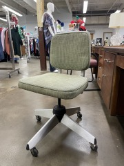 Vintage Globe-Wernicke Industrial Swivel Office Chair