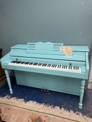 Blue Kimball Piano (For Repair)