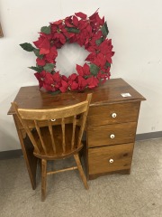 Desk and Chair Small