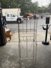 Vintage Metal Plant Stand (As Is)