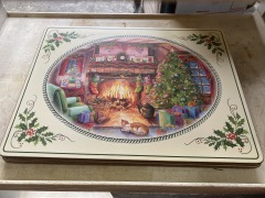 Pimpernel England Cork Xmas Placemat set of 6