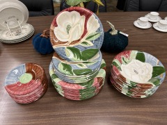 Magnolia by Bella Dishware (set of 29)