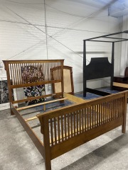 Mission Style Queen Bed-frame