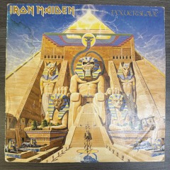 Iron Maiden \u2013 Powerslave ?(1984 US 1st Pressing LP Capitol SJ-12321) Heavy Metal