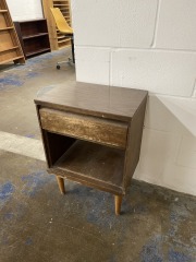 Lil MCM Wood Nightstand