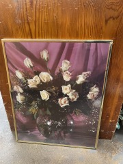 Blushing Roses Still Life