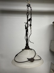 Oil Rub Bronze Foliage Chandelier