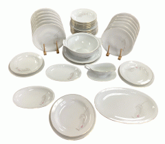 40 pc Rheinpfalz Hartporzellan Dishes