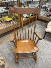 Classic Wood Rocking Chair