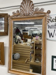 Whitewash Venus Farmhouse Mirror (29x49)