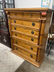 The Beast Six Drawer Tallboy Dresser