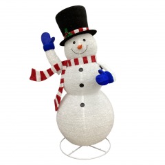 8ft LED Pop-Up Snowman