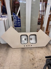 Composite Kitchen Counter Top With Sink