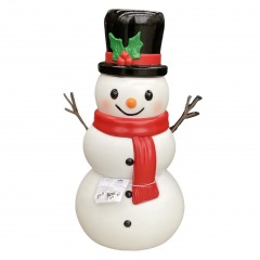 24\u201d Lighted Blow Mold Snowman