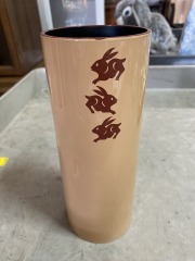 Vintage Shafford Japan Bunny Rabbit Vase