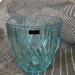 MARQUIS by WATERFORD BROOKSIDE ICE BUCKET - PASTEL AQUA Germany