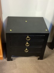 Black Side Table