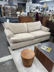 Micro Suede Tan Couch