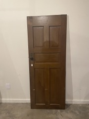 1880\u2019s Mahogany Door