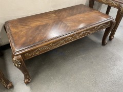 Ornate Wooden Coffee Table