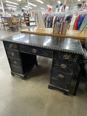 Gothic Marble Solid Wood Desk
