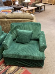 Green Swivel Chair
