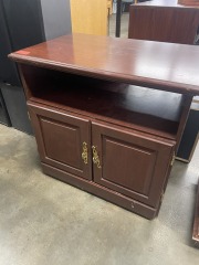 Cherry Finish TV Stand