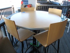 Pub Height Table w\/4 Chairs***Online Special Of The Week***
