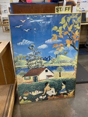 A Sunday Afternoon Picnic Framed Print