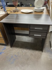 Charcoal Grey Mini Desk