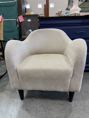 Sm. White Side Chair