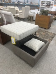 Ottoman w\/ Storage