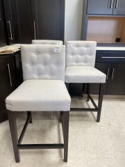 Linen Barstool