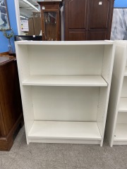 White Bookshelves