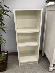 Small White Bookshelves