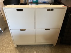 IKEA STALL White Shoe Cabinet