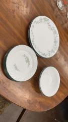 Corelle Callaway Ivy Swirl Dishes (Set of 13)