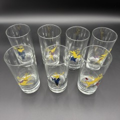 Reindeer Glass Tumblers (7)