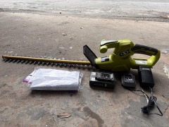 Sun Joe 20V 2.0 Ah Lithium-Ion 20 in. Hedge Trimmer w\/ Charger