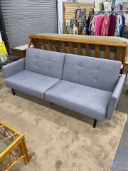 Modern Grey Click-Type Couch