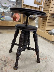 H. Holtzman & Sons Antique Piano Stool