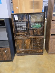 ornate japanese tea chest