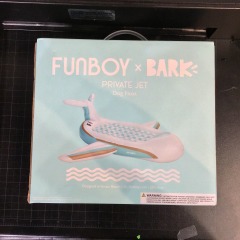 FUNBOY X BARK Private Jet Dog Float Pool Float for Dogs 55\u201d X 75\u201d