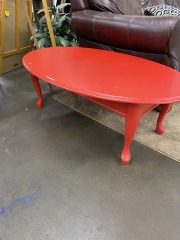 Classic Red Coffee Table