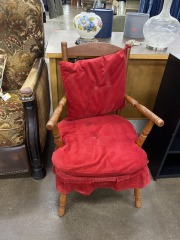 Little Red Sitting Chair (see what we did there)